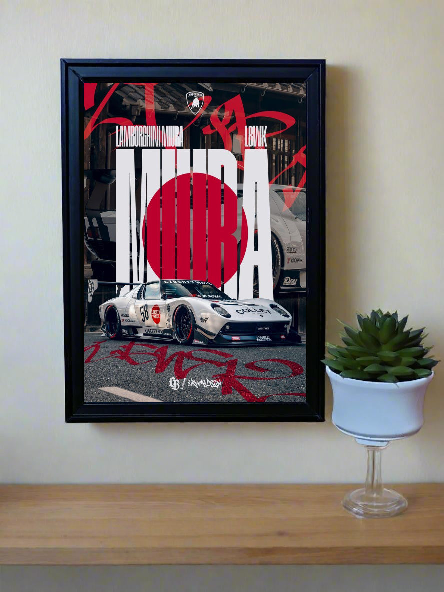 TF BASIC8 Auto-Art Glass Frame