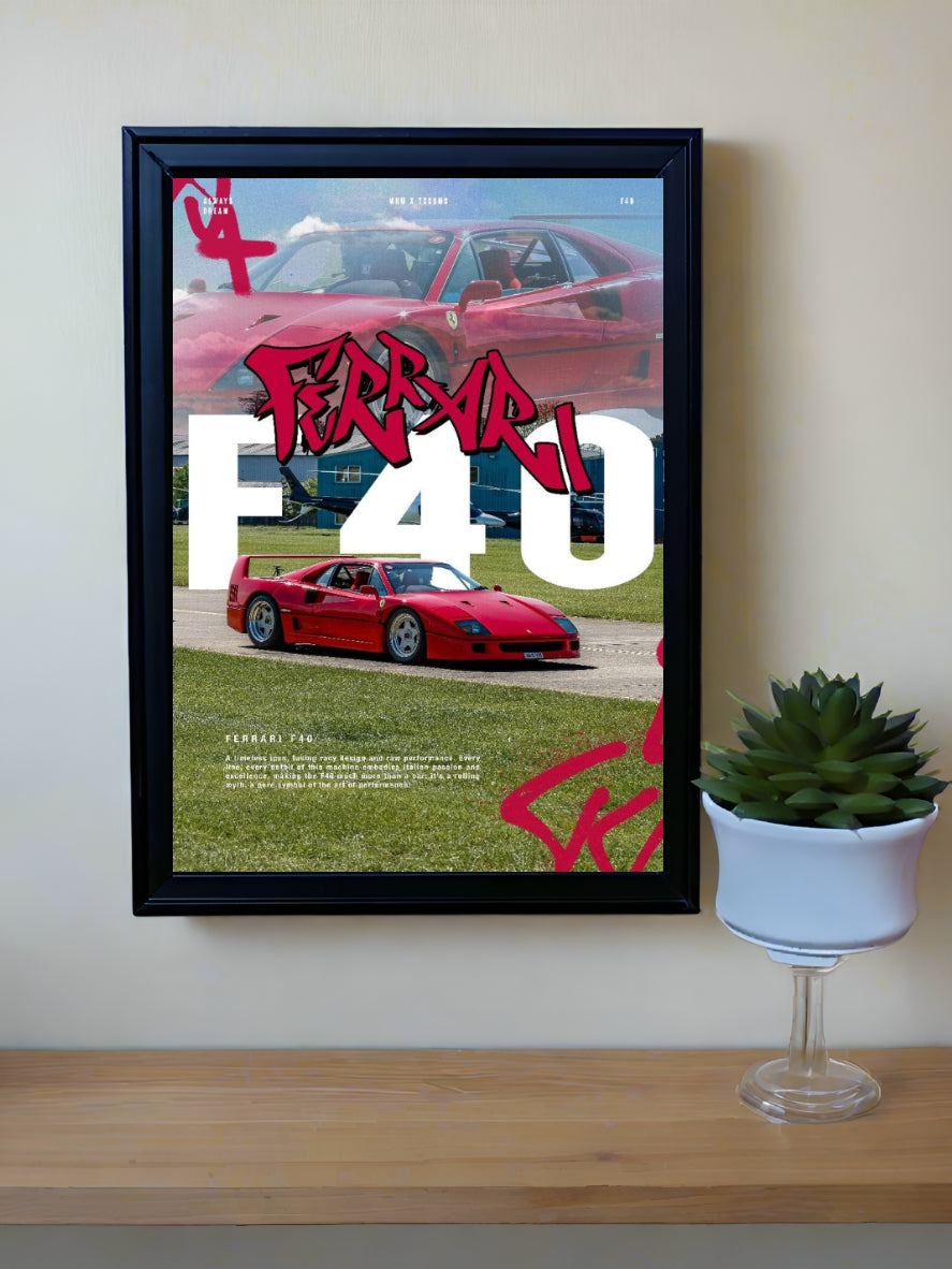 TF BASIC110 Auto-Art Glass Frame