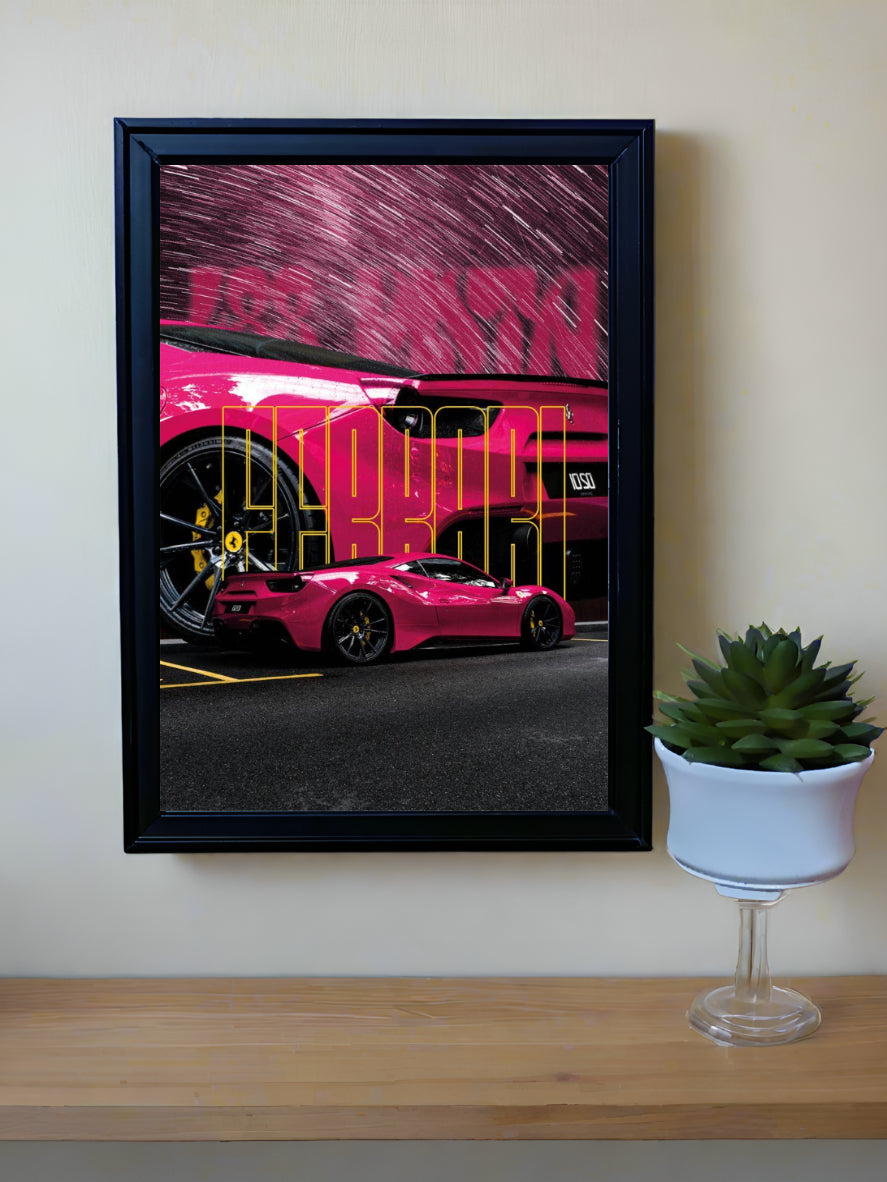 TF BASIC123 Auto-Art Glass Frame