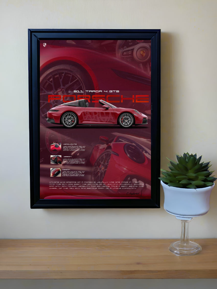 TF BASIC134 Auto-Art Glass Frame