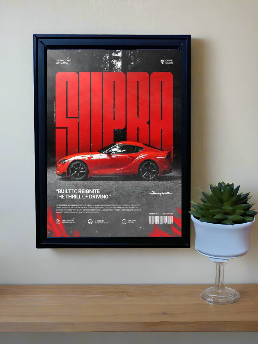 TF BASIC157 Auto-Art Glass Frame