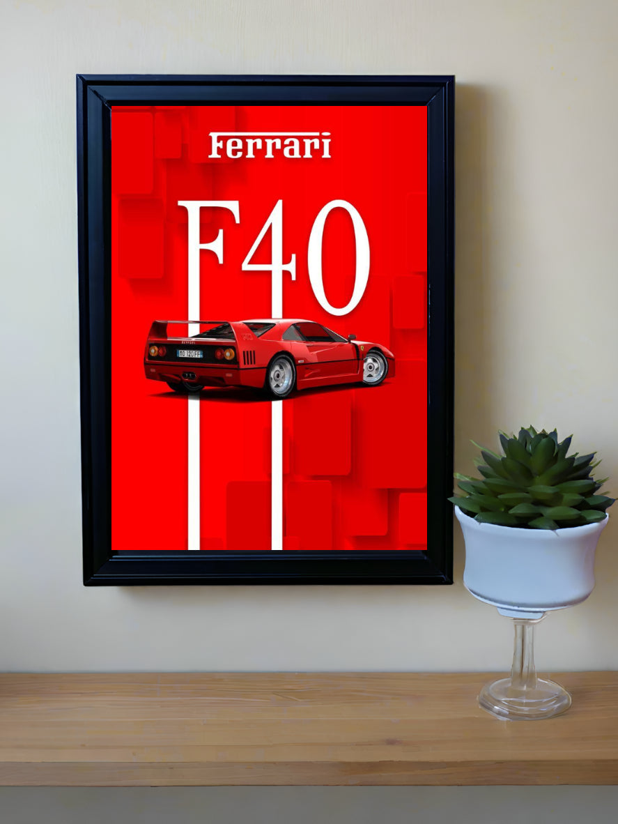 TF BASIC17 Auto-Art Glass Frame