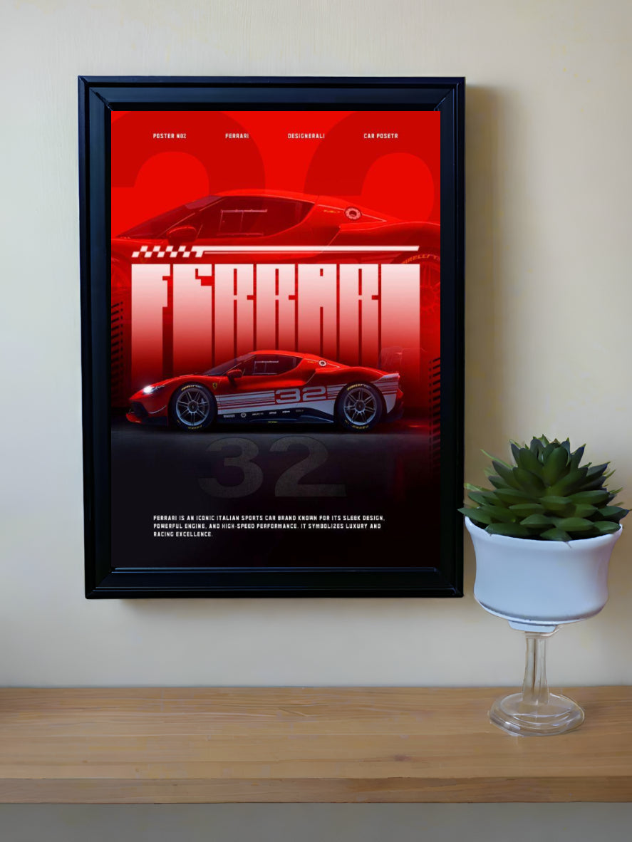 TF BASIC19 Auto-Art Glass Frame