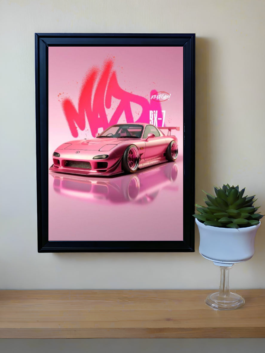 TF BASIC22 Auto-Art Glass Frame