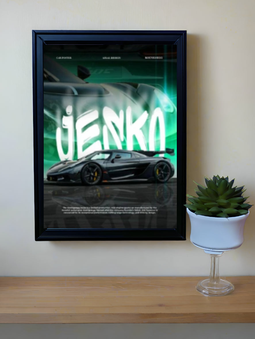 TF BASIC23 Auto-Art Glass Frame