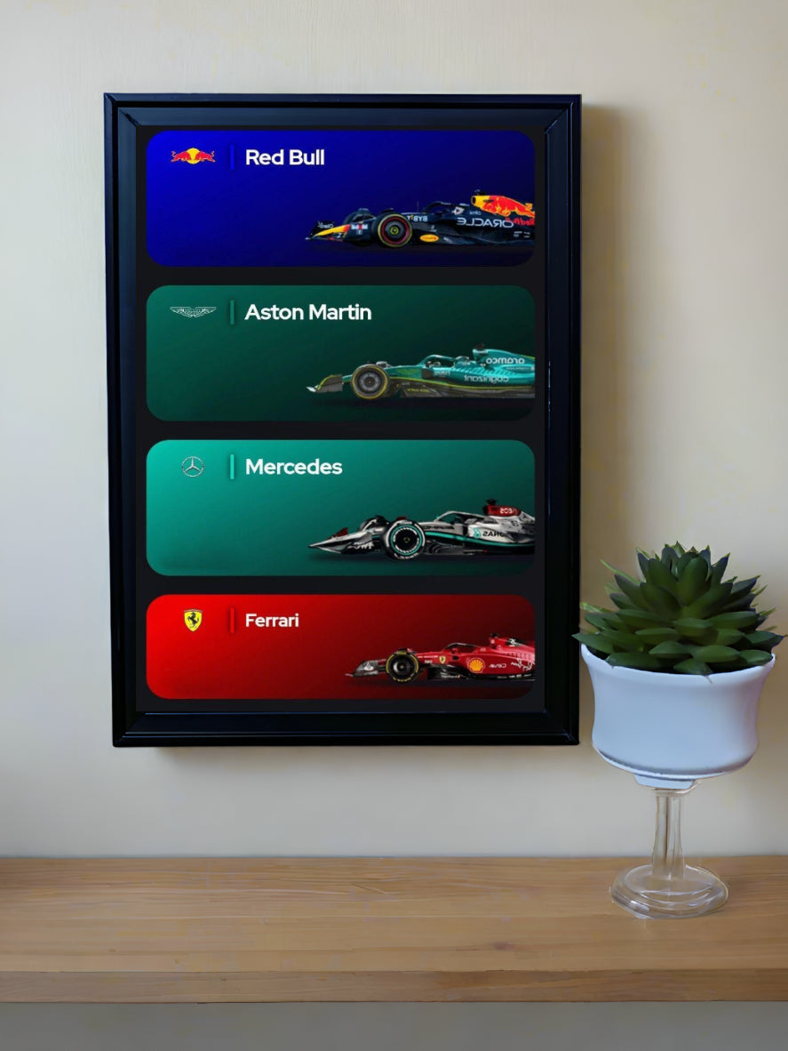 TF BASIC30 Auto-Art Glass Frame