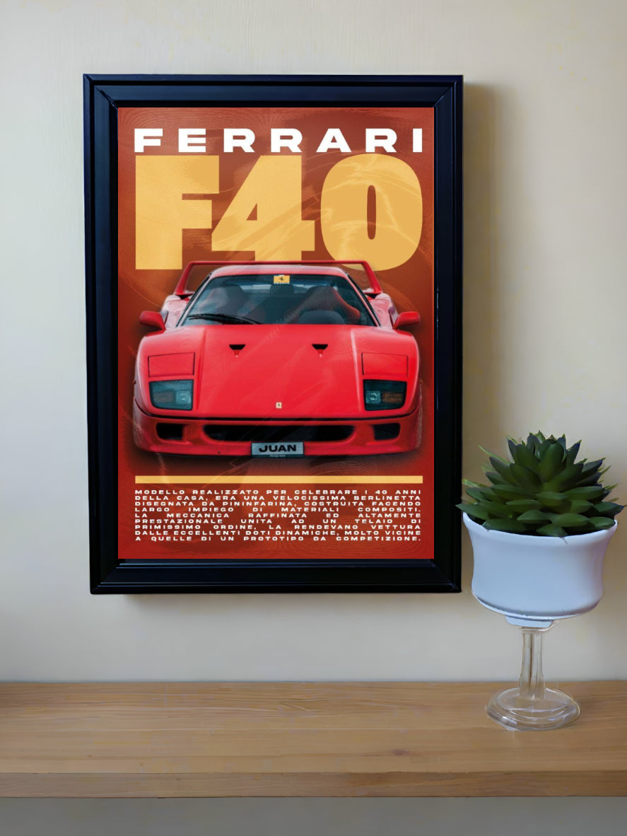 TF BASIC41 Auto-Art Glass Frame
