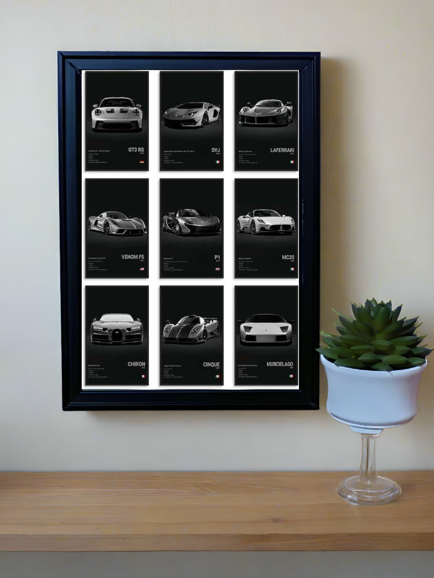 TF BASIC49 Auto-Art Glass Frame