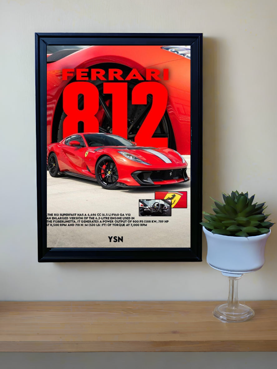 TF BASIC50 Auto-Art Glass Frame