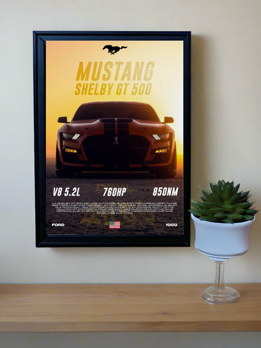 TF BASIC52 Auto-Art Glass Frame