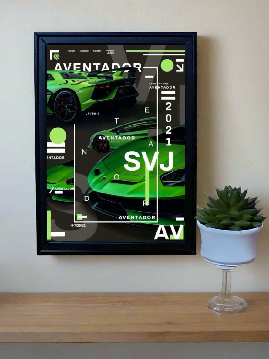 TF BASIC53 Auto-Art Glass Frame