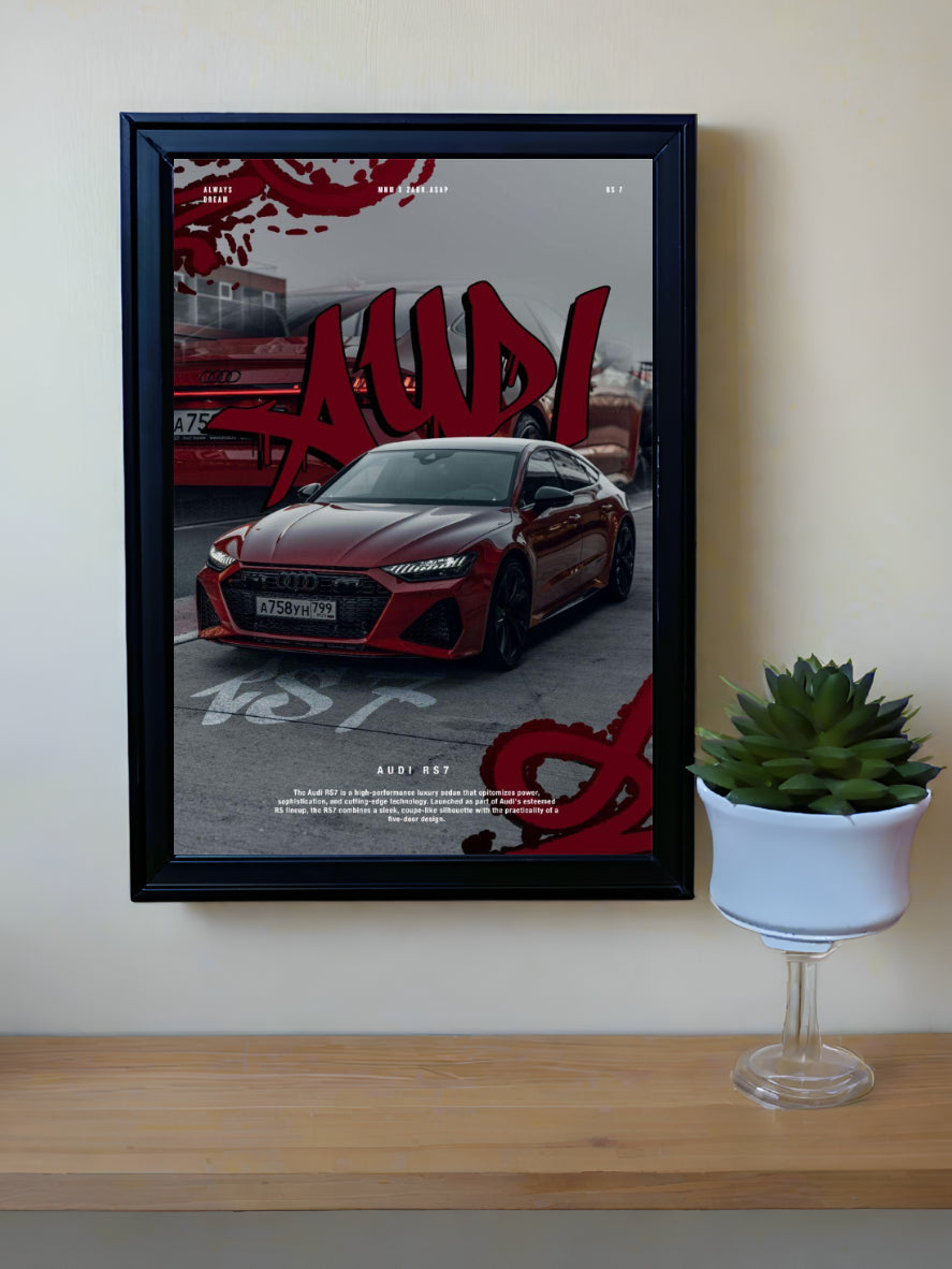 TF BASIC55 Auto-Art Glass Frame