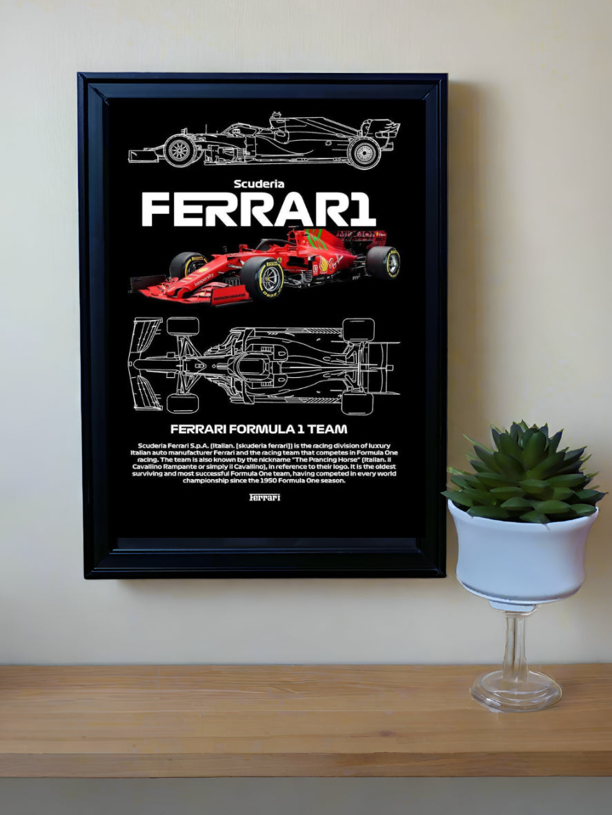TF BASIC56 Auto-Art Glass Frame