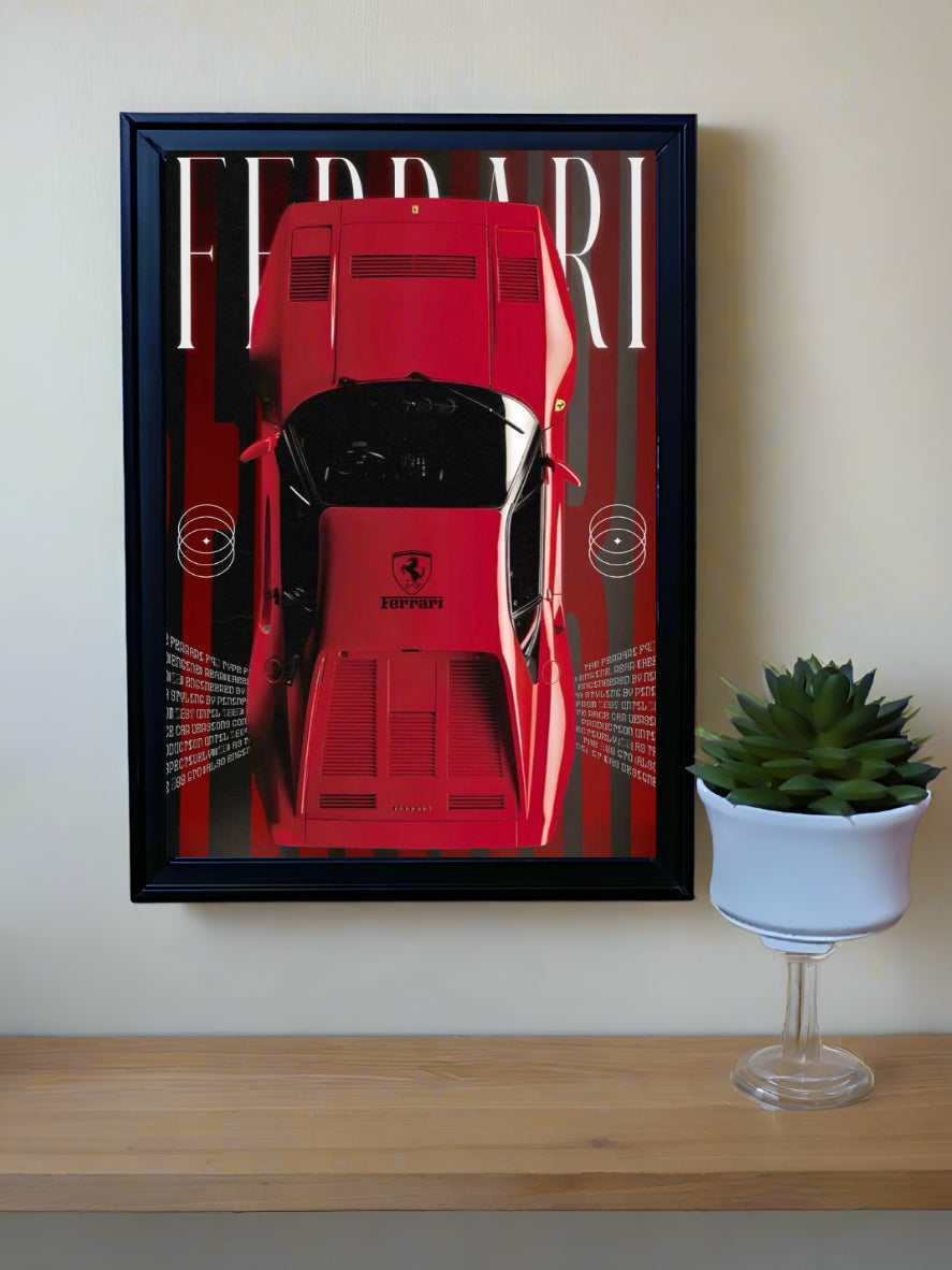 TF BASIC59 Auto-Art Glass Frame