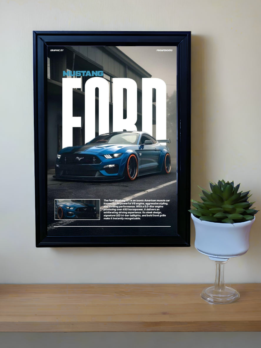 TF BASIC63 Auto-Art Glass Frame
