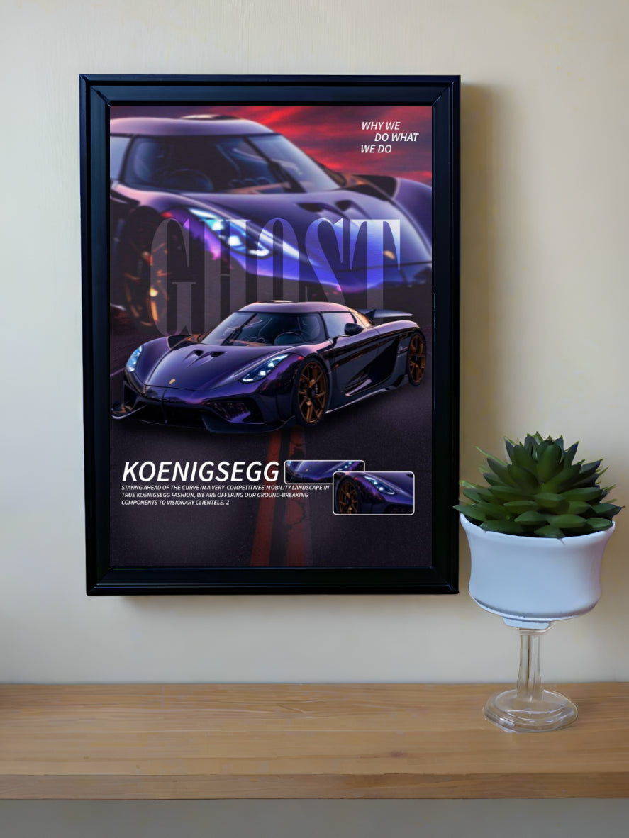 TF BASIC65 Auto-Art Glass Frame