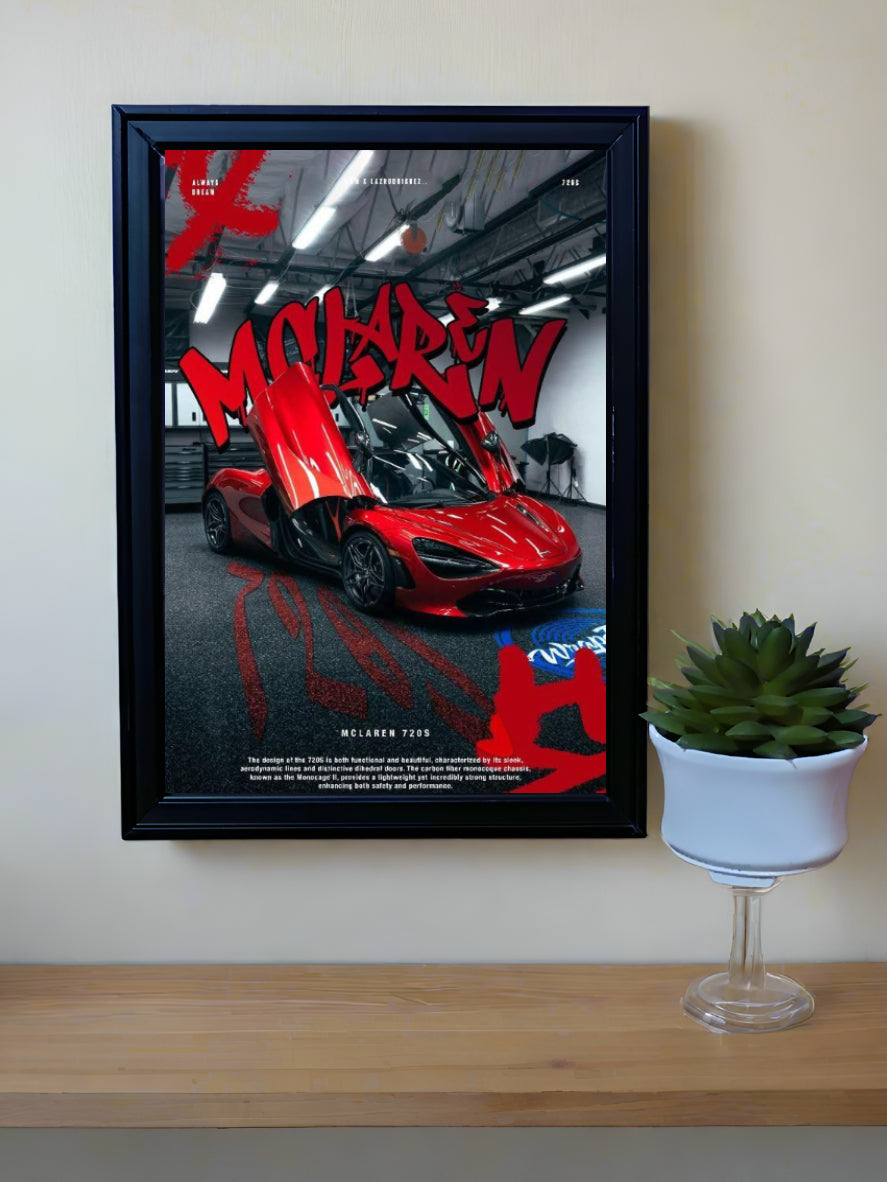 TF BASIC66 Auto-Art Glass Frame