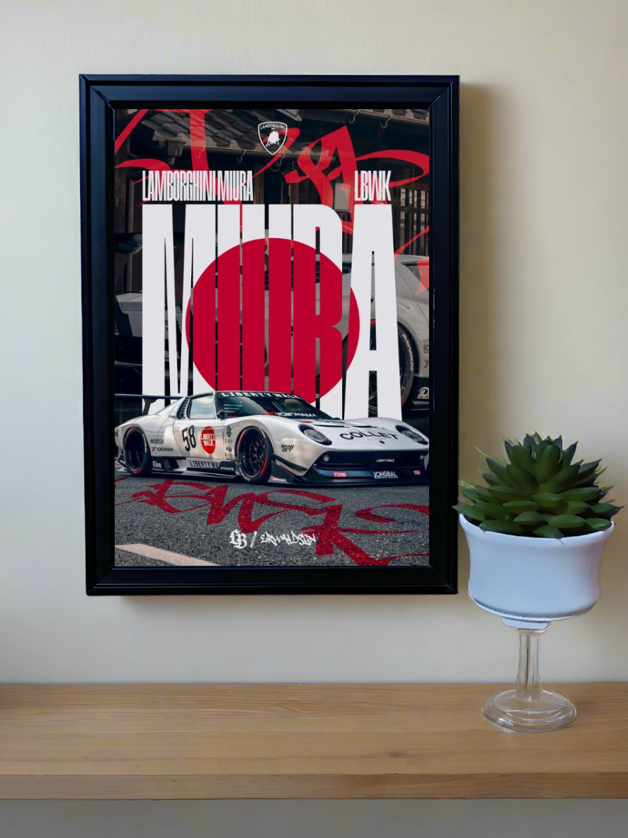 TF BASIC73 Auto-Art Glass Frame