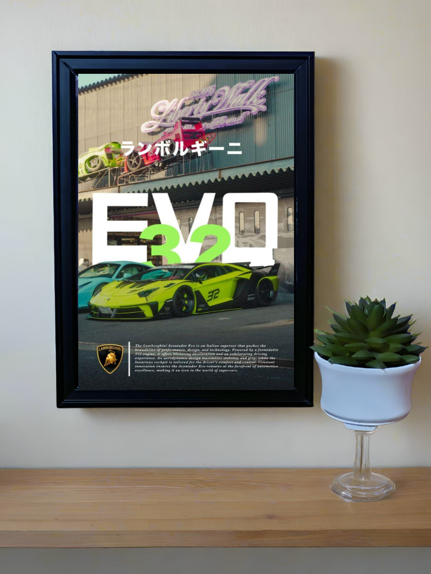 TF BASIC80 Auto-Art Glass Frame