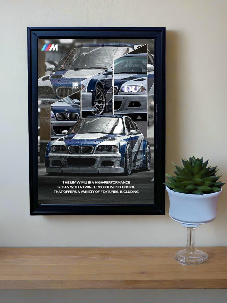 TF BASIC82 Auto-Art Glass Frame