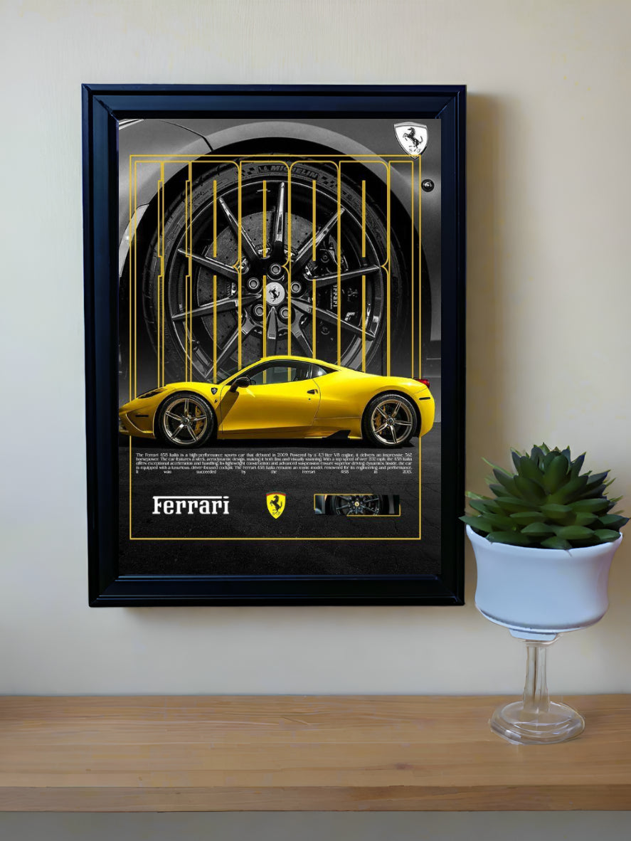 TF BASIC83 Auto-Art Glass Frame