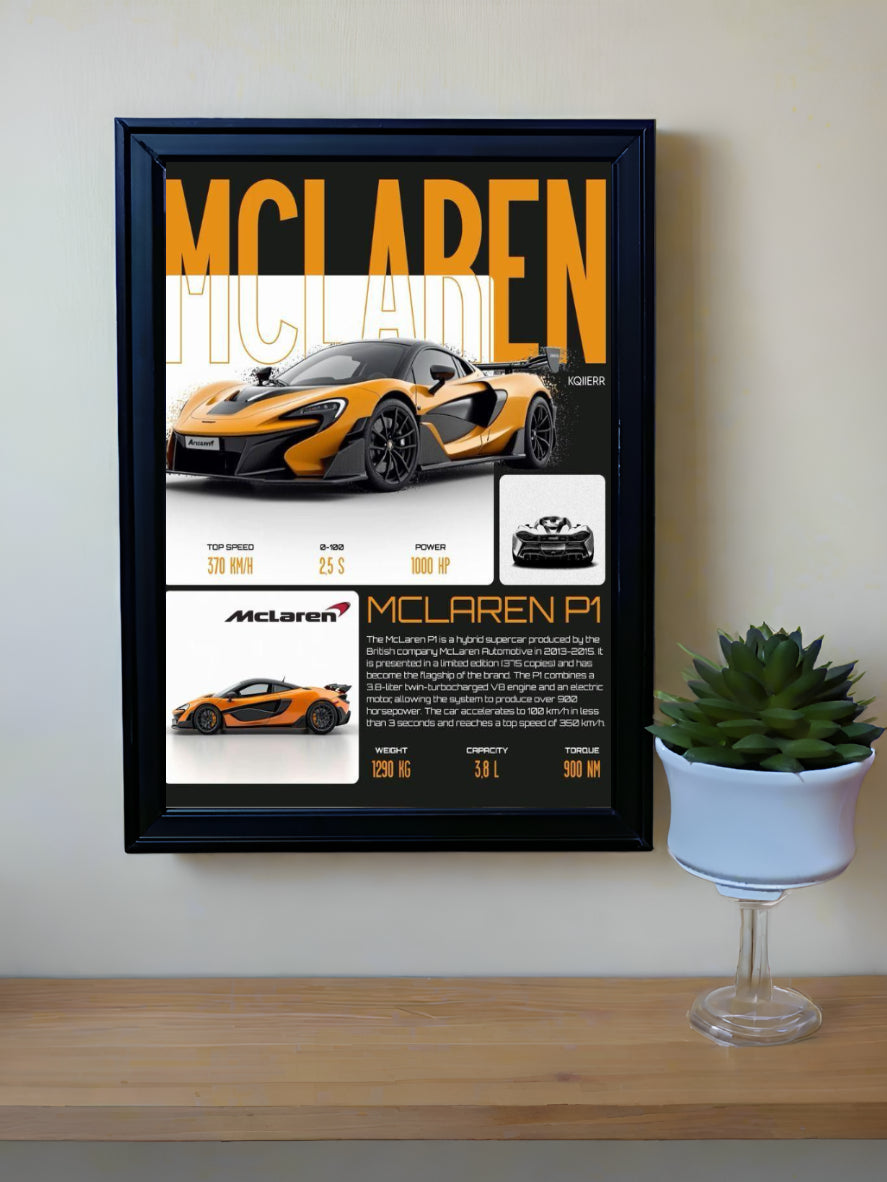 TF BASIC88 Auto-Art Glass Frame