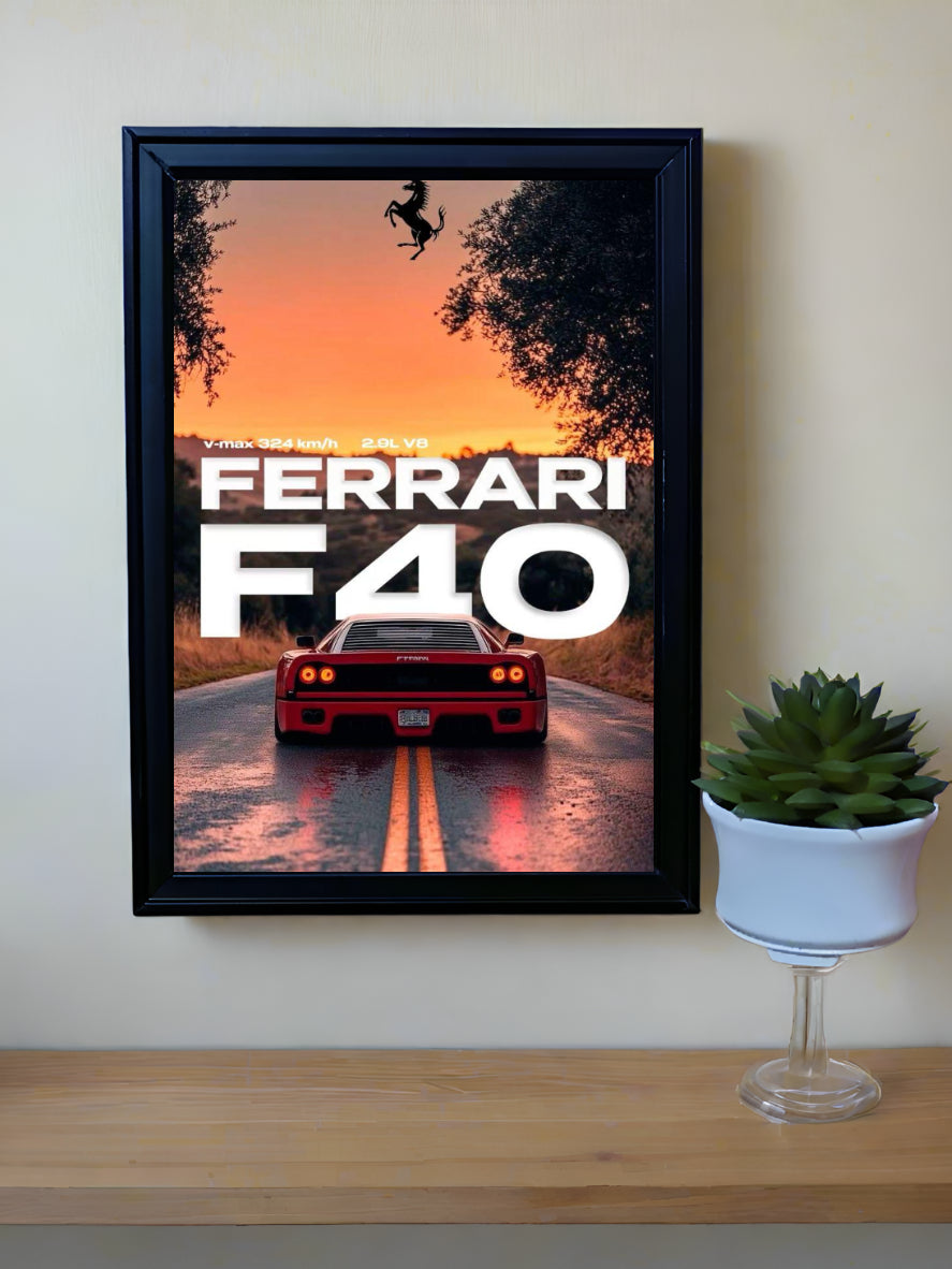 TF BASIC91 Auto-Art Glass Frame
