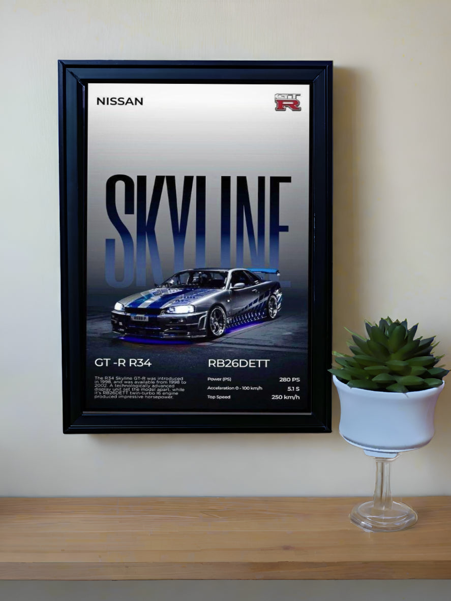 TF BASIC95 Auto-Art Glass Frame
