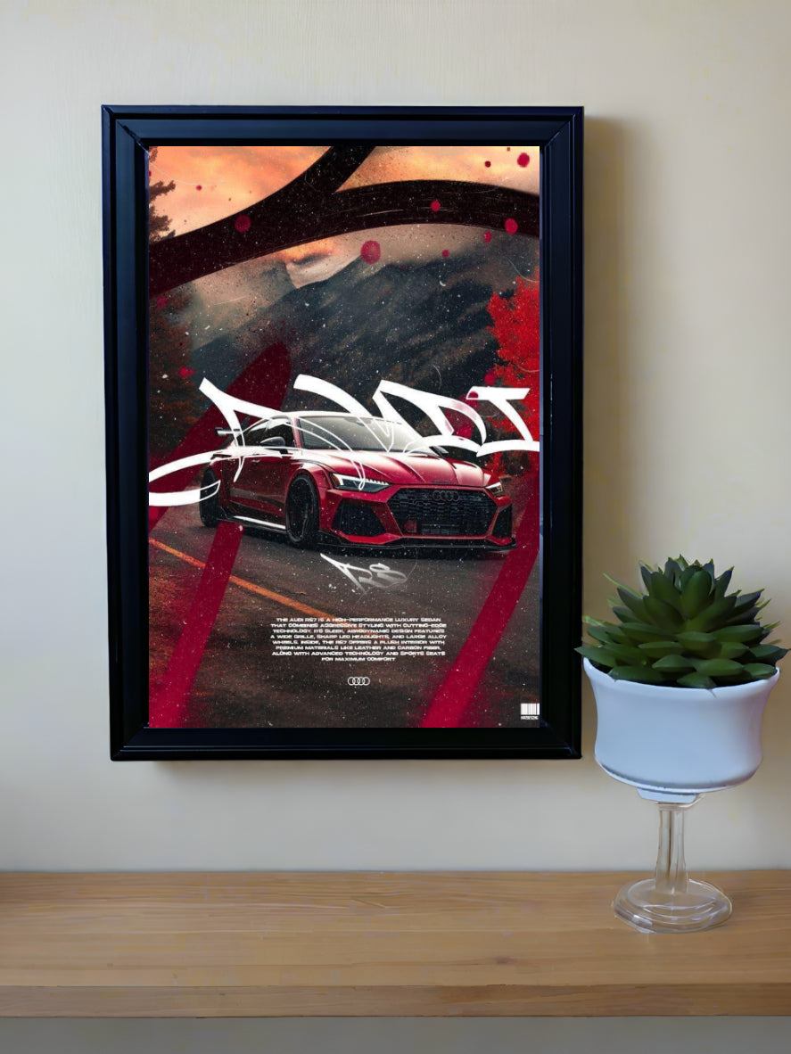 TF BASIC99 Auto-Art Glass Frame